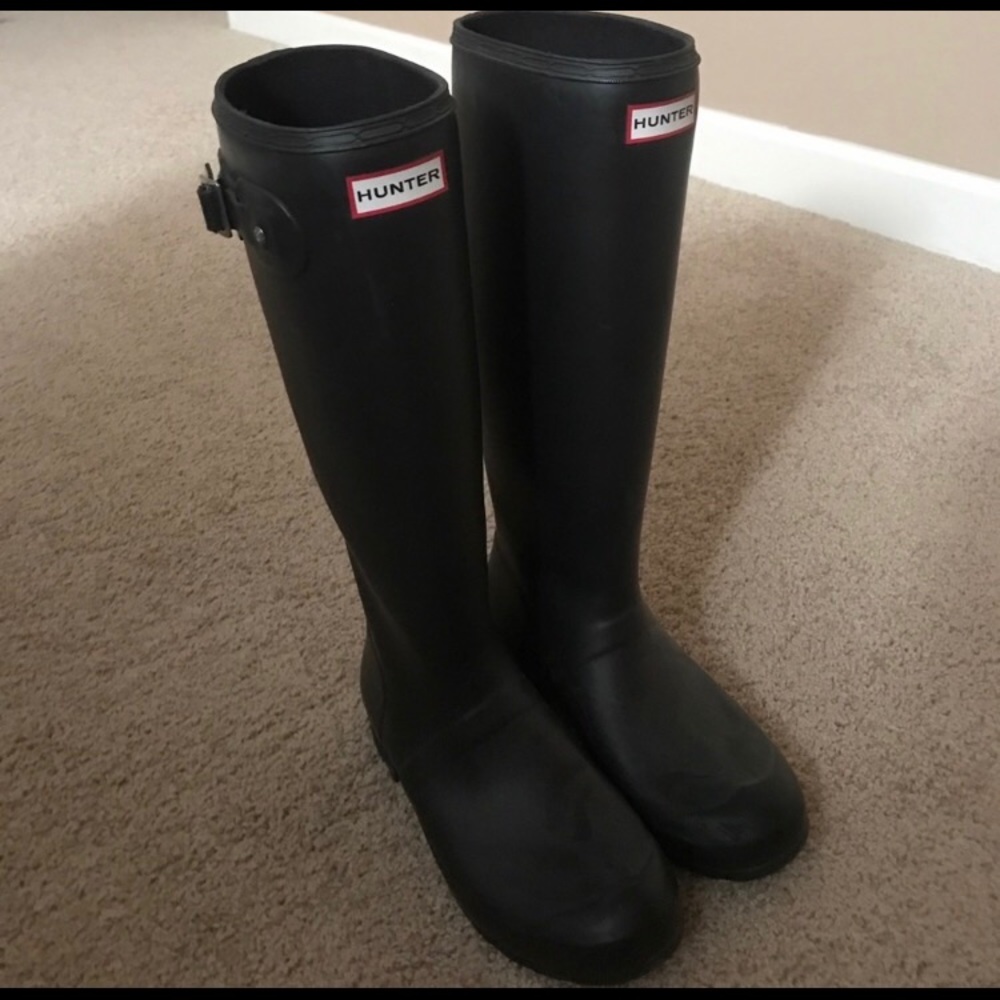 Black Hunter Boots